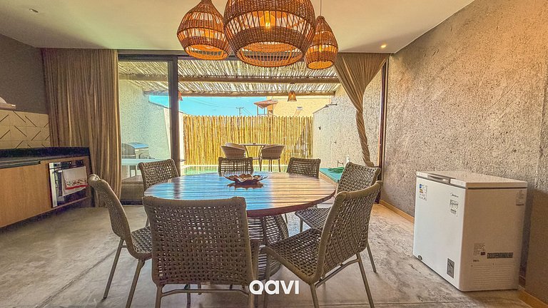 Casa Design com Piscina e Jacuzzi Milagres by Qavi