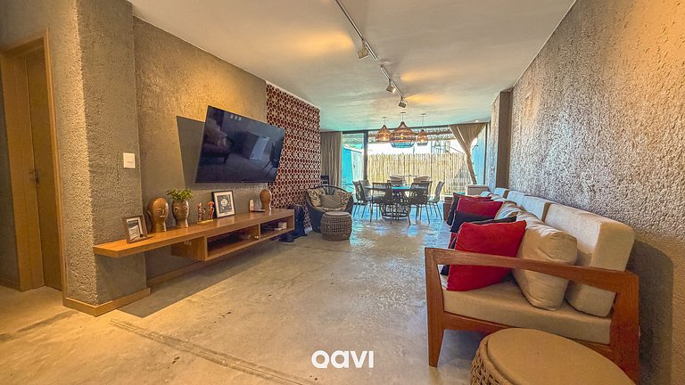 Casa Design com Piscina e Jacuzzi Milagres by Qavi