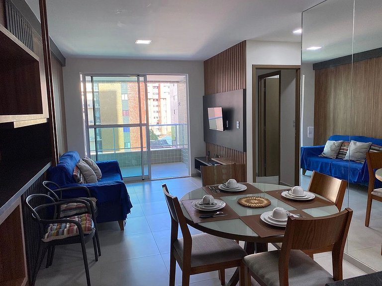 Apartamento no Edifício Strauss em Maceió by Qavi