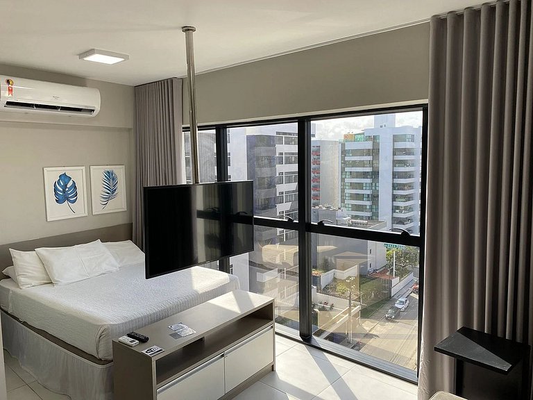 Studio no Edifício Time em Maceió by Qavi