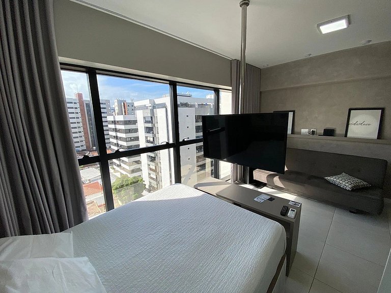 Studio no Edifício Time em Maceió by Qavi