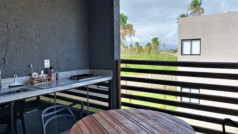 Apartamento Varanda Manatee em Milagres by Qavi