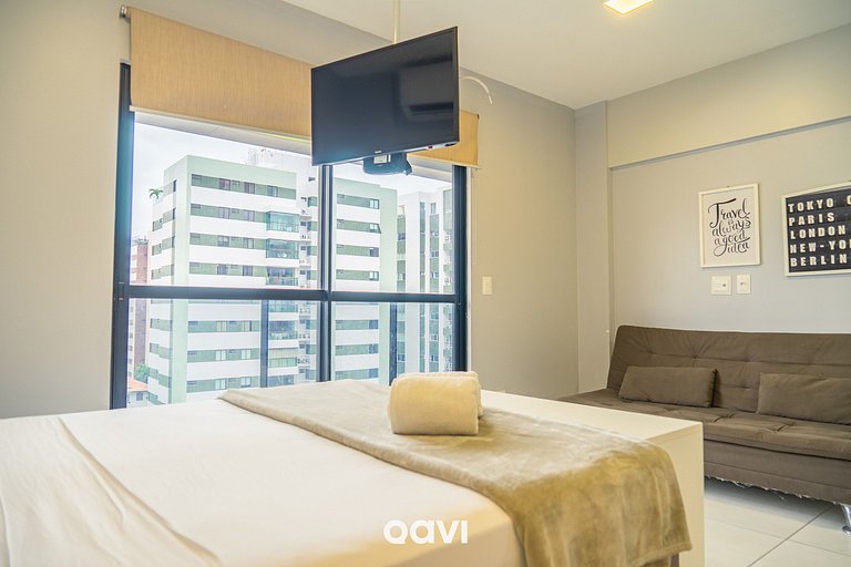 Studio Edifício Time em Maceió by Qavi