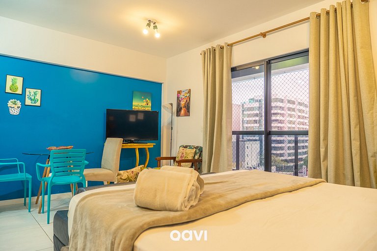 Studio no Edifício Time em Maceió by Qavi