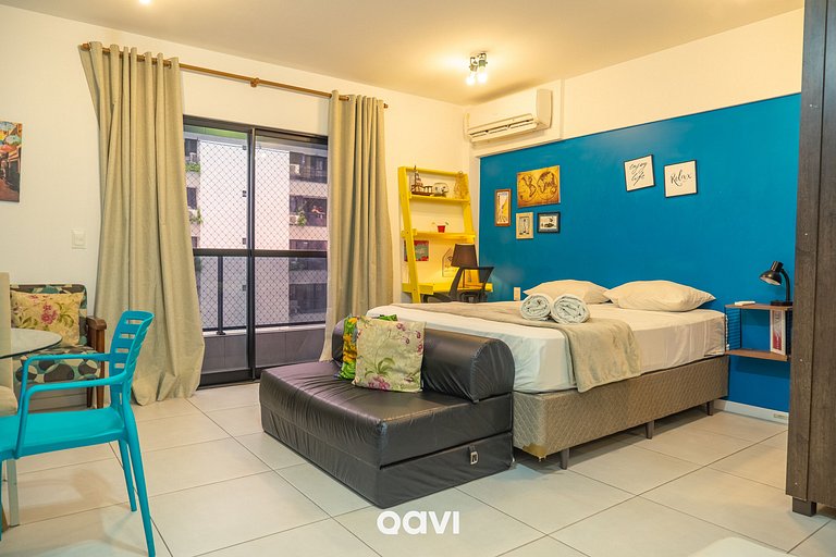 Studio no Edifício Time em Maceió by Qavi