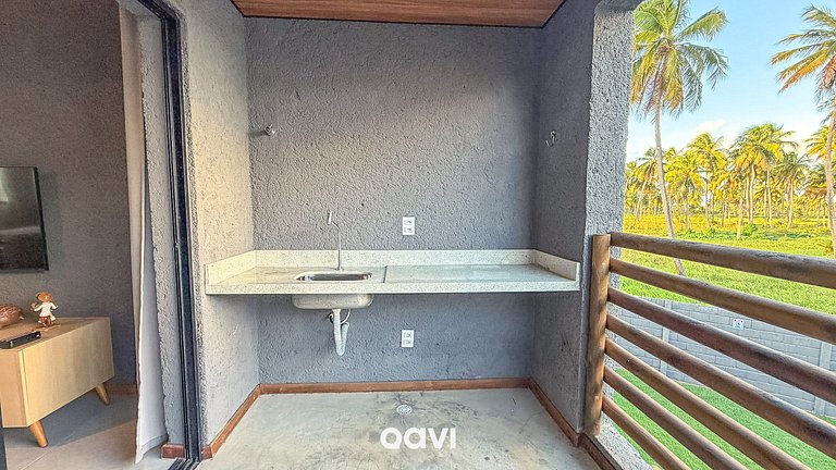 Apartamento Varanda Manatee em Milagres by Qavi