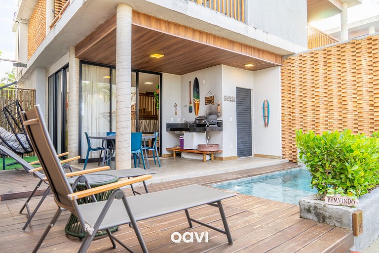 Casa Piscina Privativa Villa Sapê Milagres by Qavi