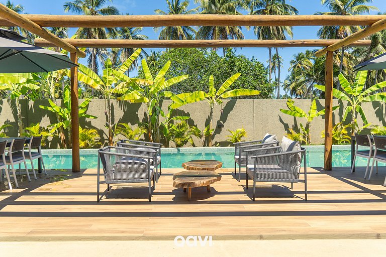 Studio Design na Praia do Patacho Milagres by Qavi