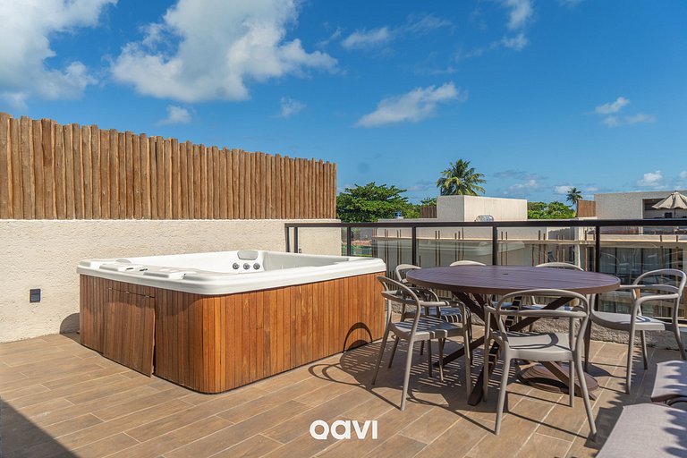 Duplex com Jacuzzi na Praia de Tatuamunha by Qavi