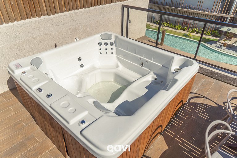 Duplex com Jacuzzi na Praia de Tatuamunha by Qavi
