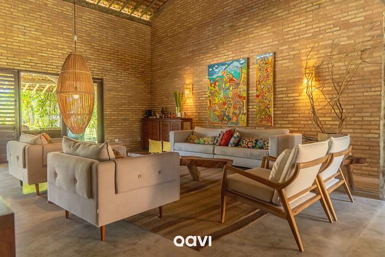 Casa Manatí Beira-Mar em Milagres by Qavi