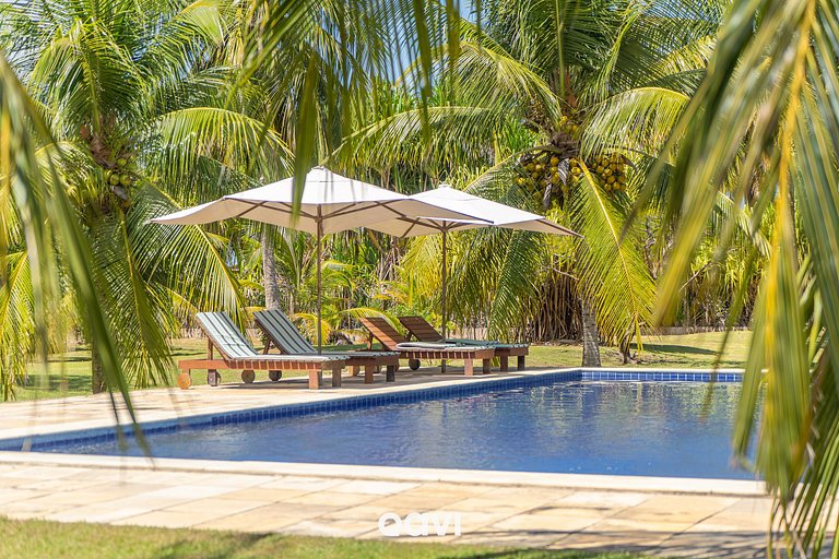 Casa Manatí Beira-Mar em Milagres by Qavi
