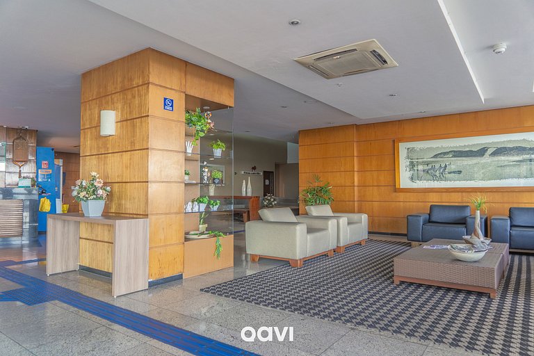 Flat 1009 Vista Parcial Mar em Petrópolis by Qavi