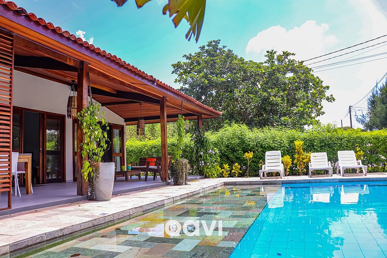 Qavi - Casa aconchegante com piscina no Pipa Natureza