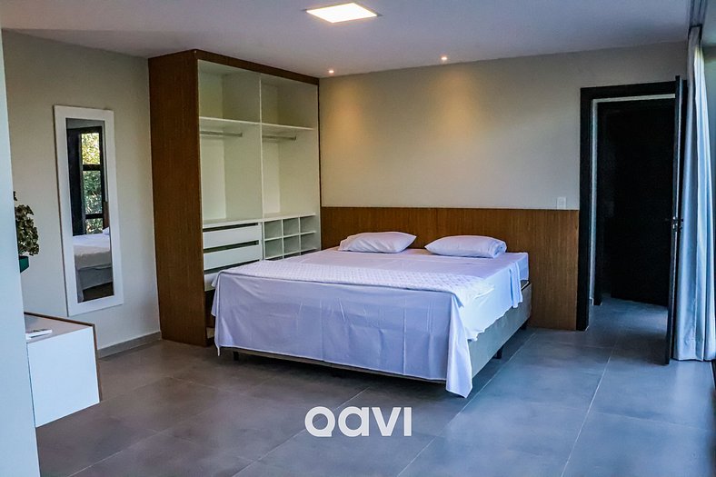 Qavi - Casa luxuosa em condomínio fechado na praia da Pipa -