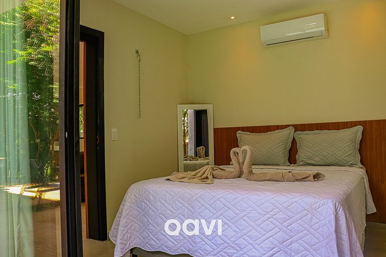 Qavi - Casa luxuosa em condomínio fechado na praia da Pipa -