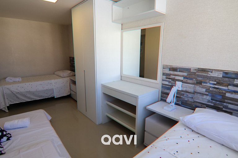 Qavi - Cobertura Luxo Resort Beira Mar #Corais315