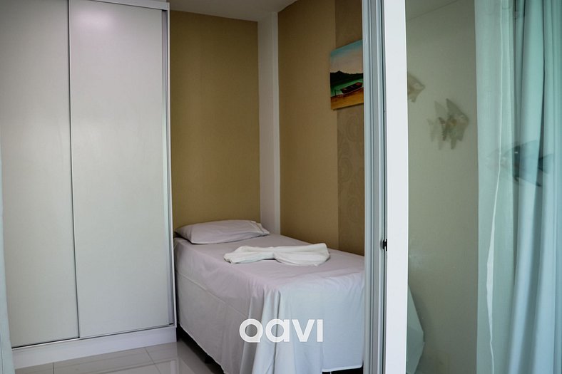 Qavi - Flat em Resort Beira Mar Cotovelo #InMare57